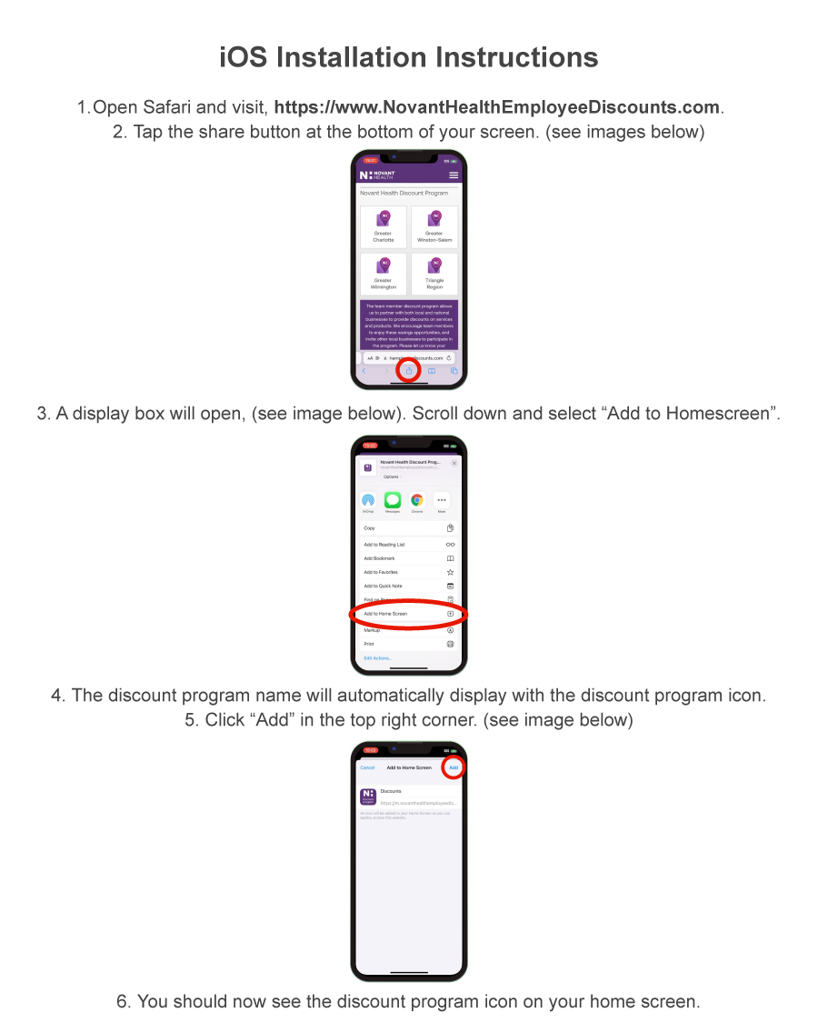 iOS Installation Instructions